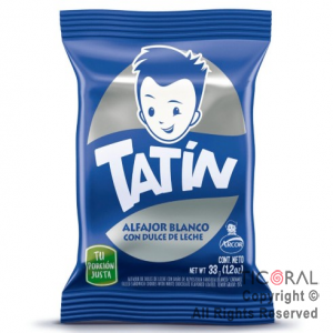 GOLO ALFAJOR TATIN BLANCO X 56 UNIDADES X33 GR
